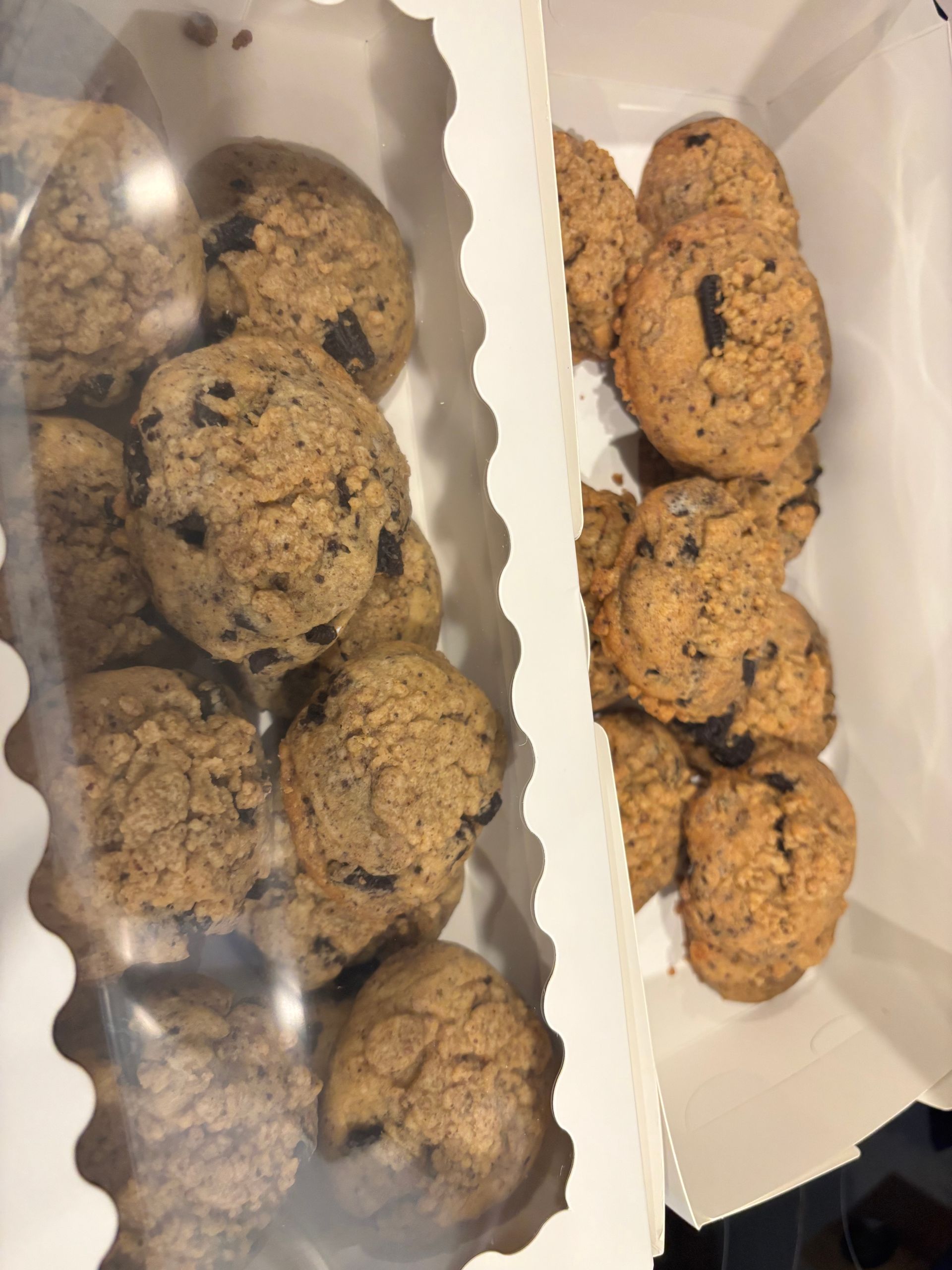 Mocha Oreo Crumbles Cookies