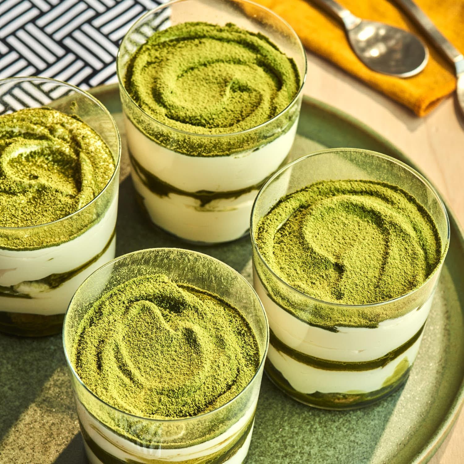 Matcha Tiramisu- 8 oz dessert cup