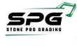 A logo for a company called Stone Pro Grading, LLC