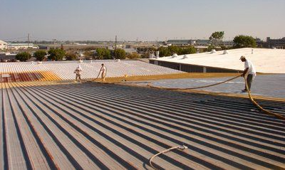 Workers On The Roof — Gretna, LA — Brandt Industries