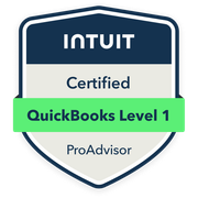 Quick Books Certified Level 1