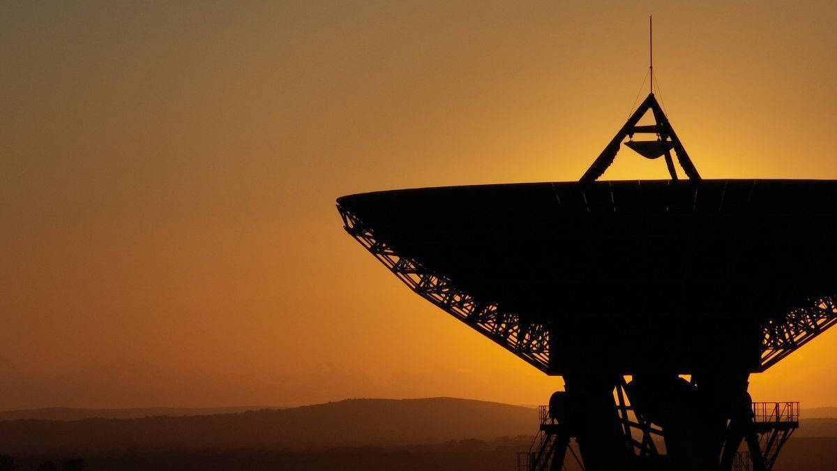 Graphic showing Goonhilly