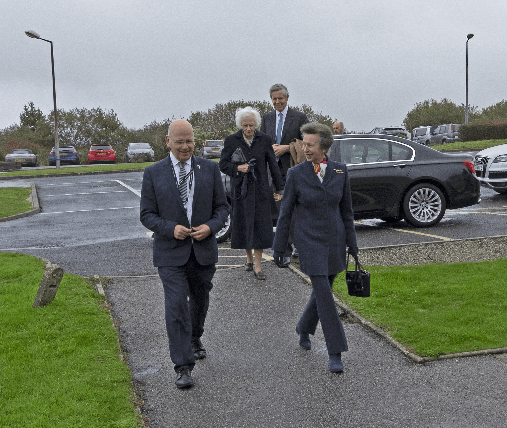 CEO Ian Jones and HRH Princess Anne