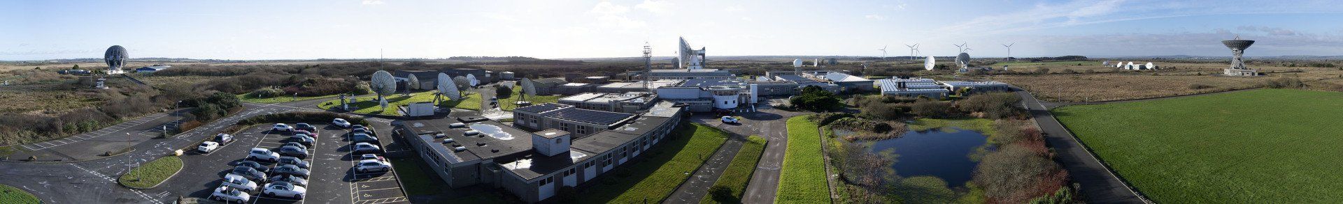 Aerial View of Goonhilly