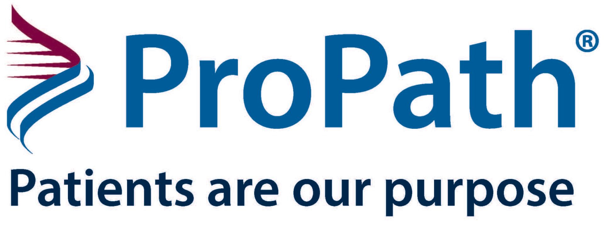 The propath logo says that patients are our purpose.