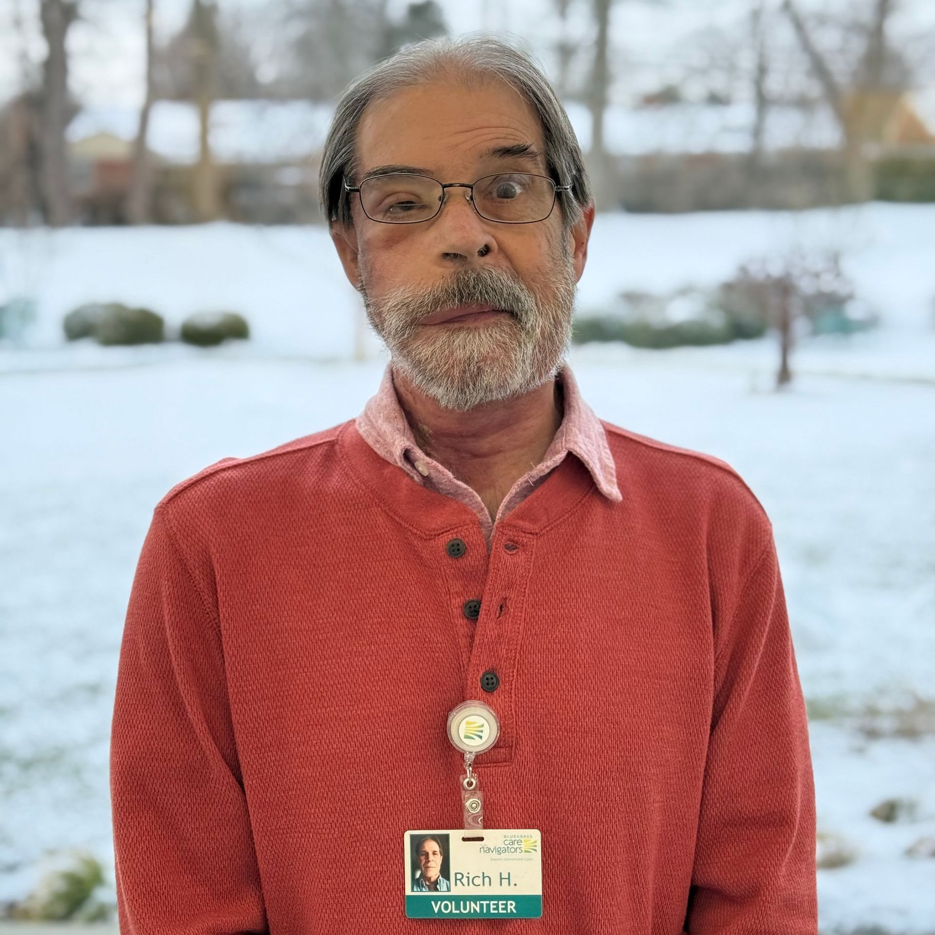 Bluegrass Care Navigators volunteer and patient Rich Haley