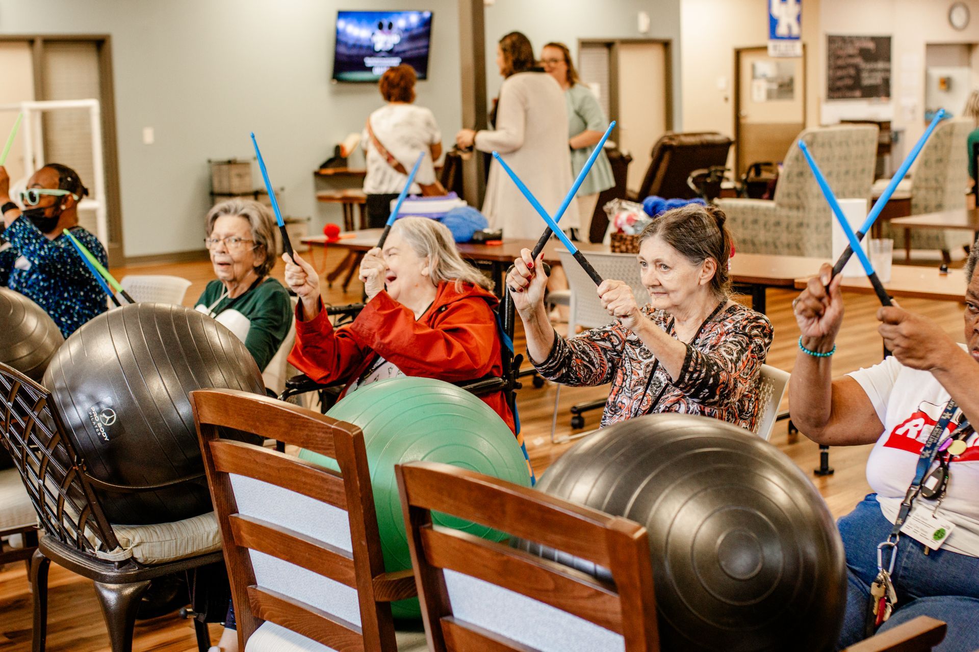 Seniors music activity