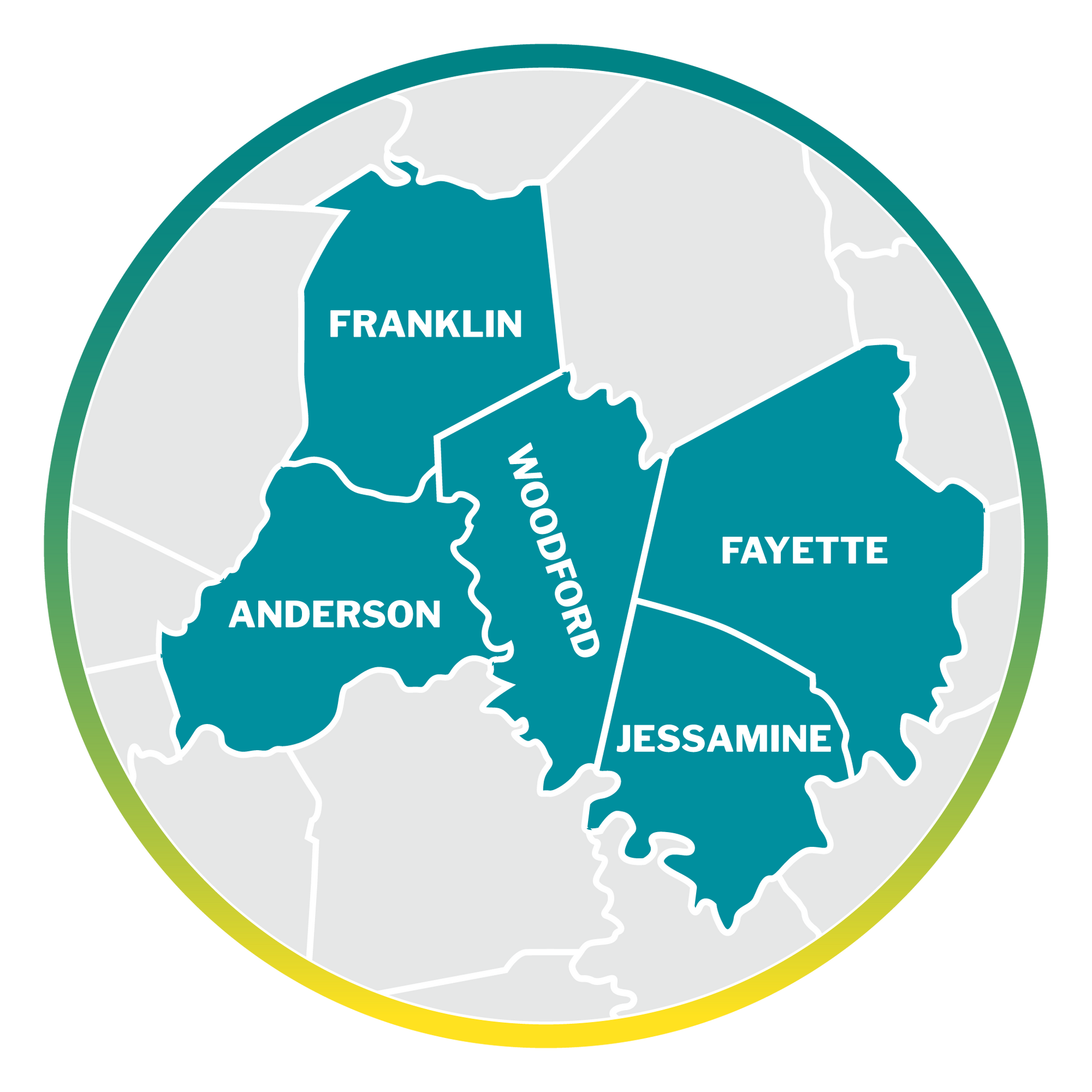 Map of PACE service area