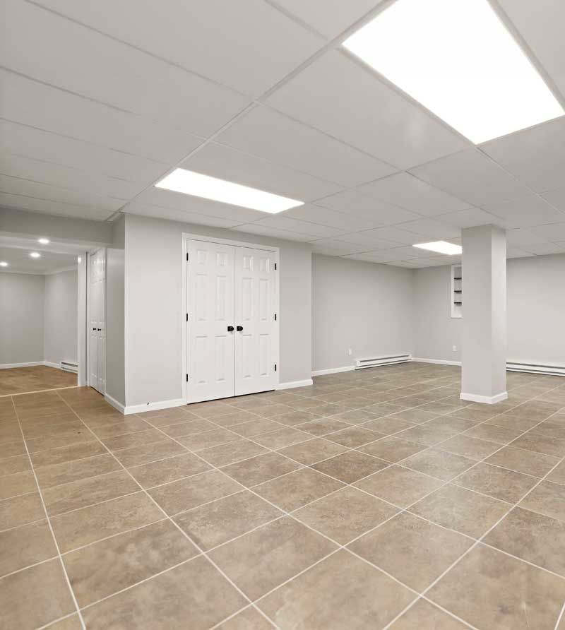 Newly Renovated Basement — Westchester, NY — Precision TMS Home Improvement & Masonry Newly Renovated Basement — Westchester, NY — Precision TMS Home Improvement & Masonry