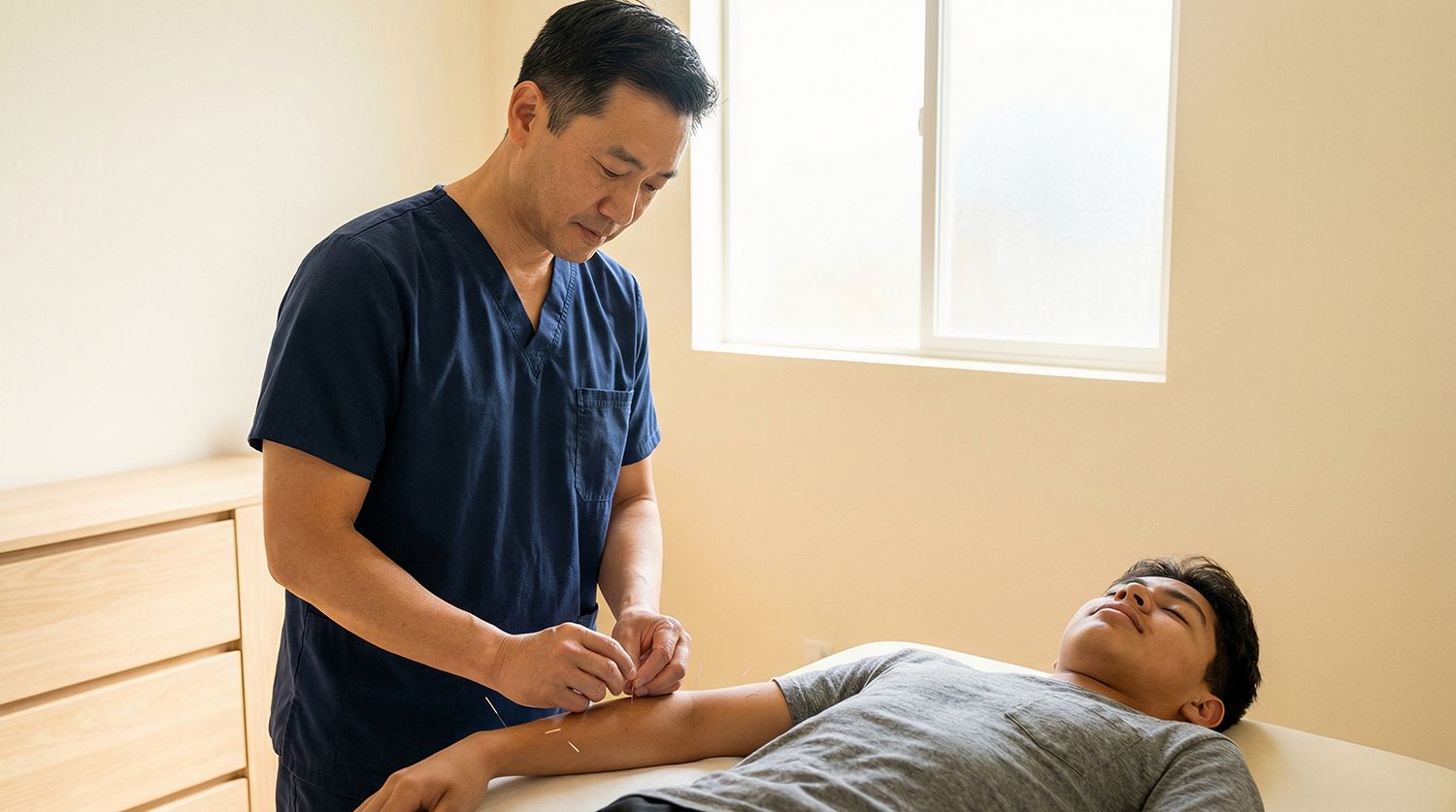 Medical Acupuncture Session