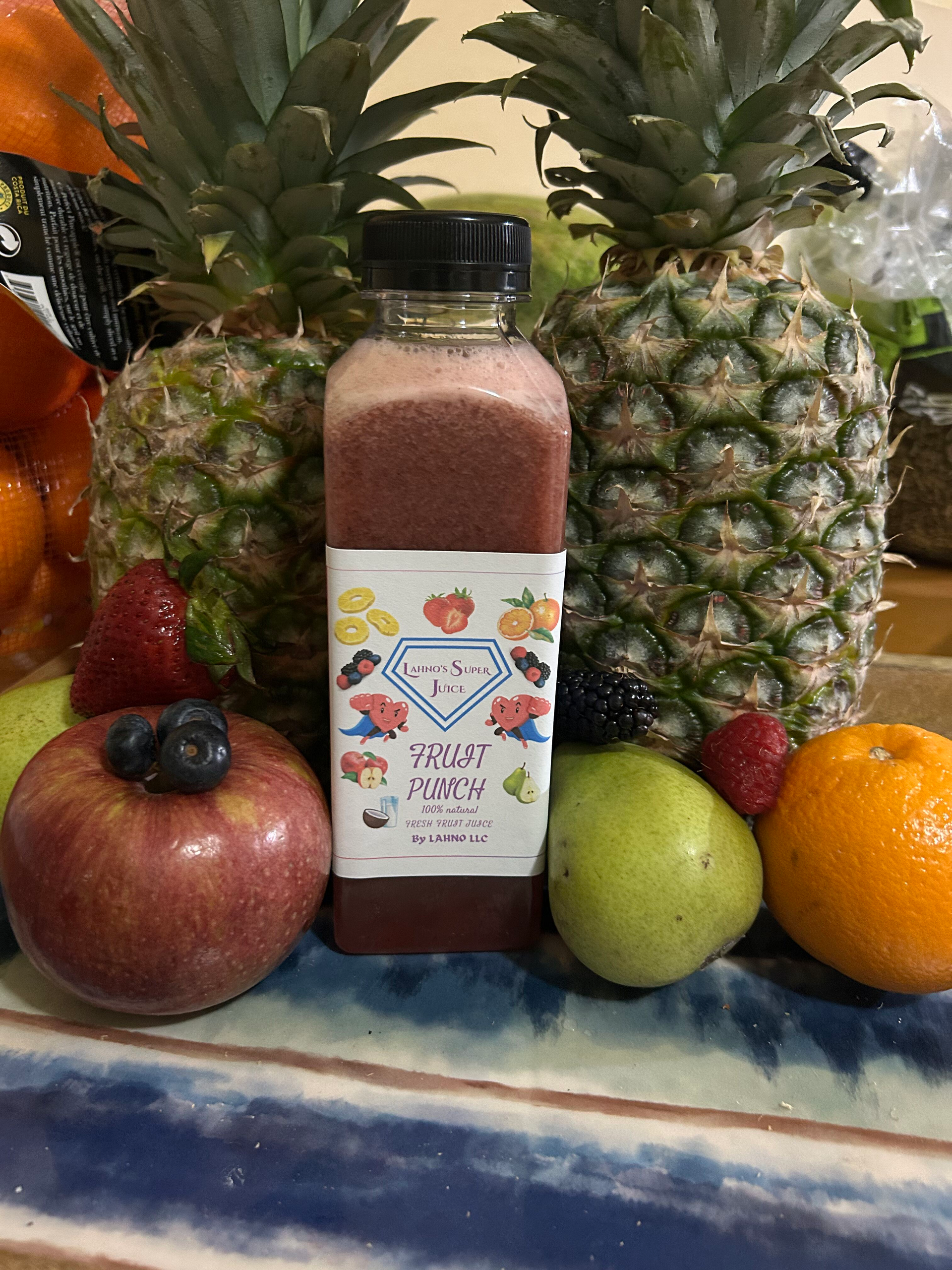 Cold Pressed Juice flavors. 33 & 12 oz options pictured of each flavor.