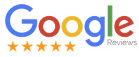Le logo des avis Google comporte cinq étoiles.