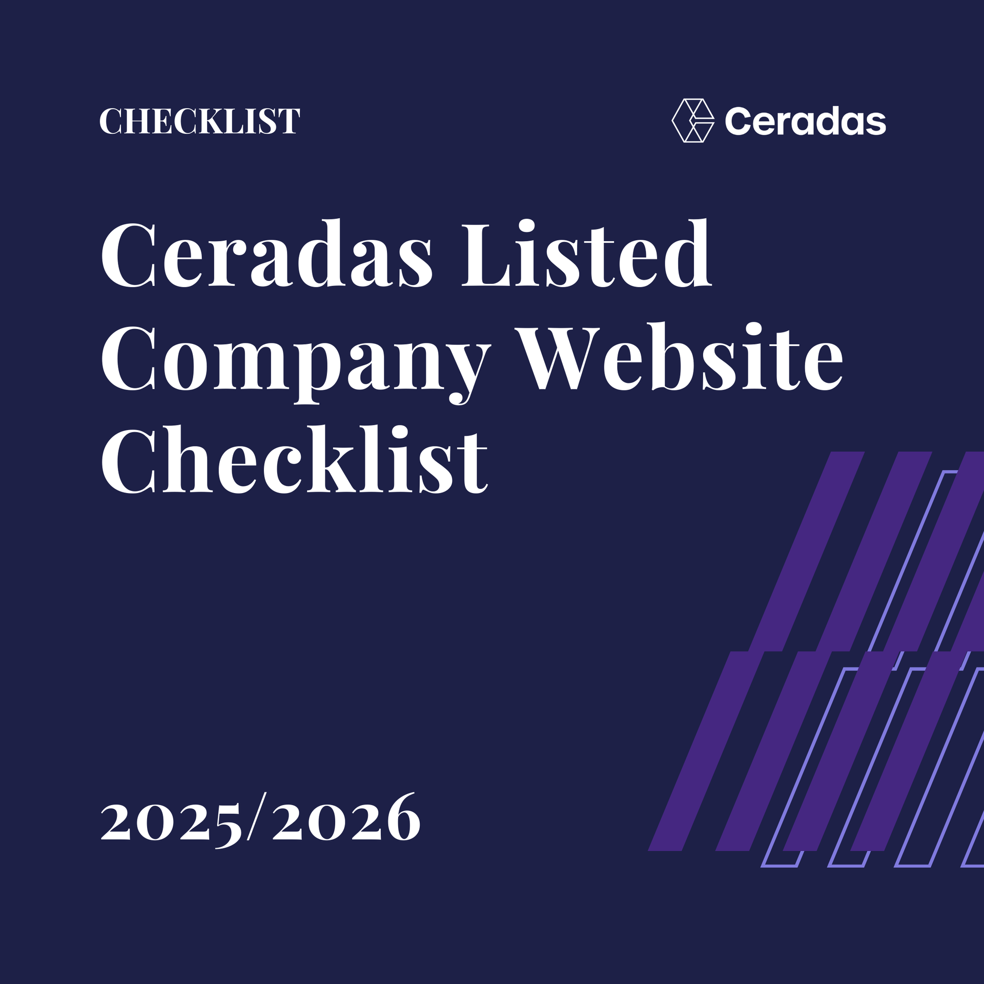 Checklist Listed Companies