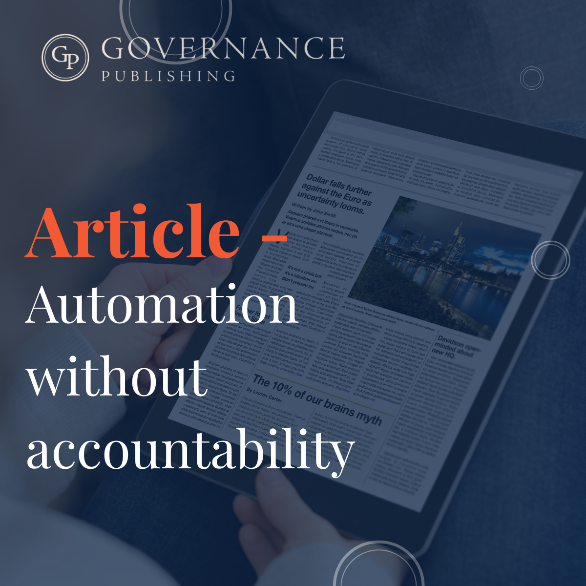 Automation without accountability article