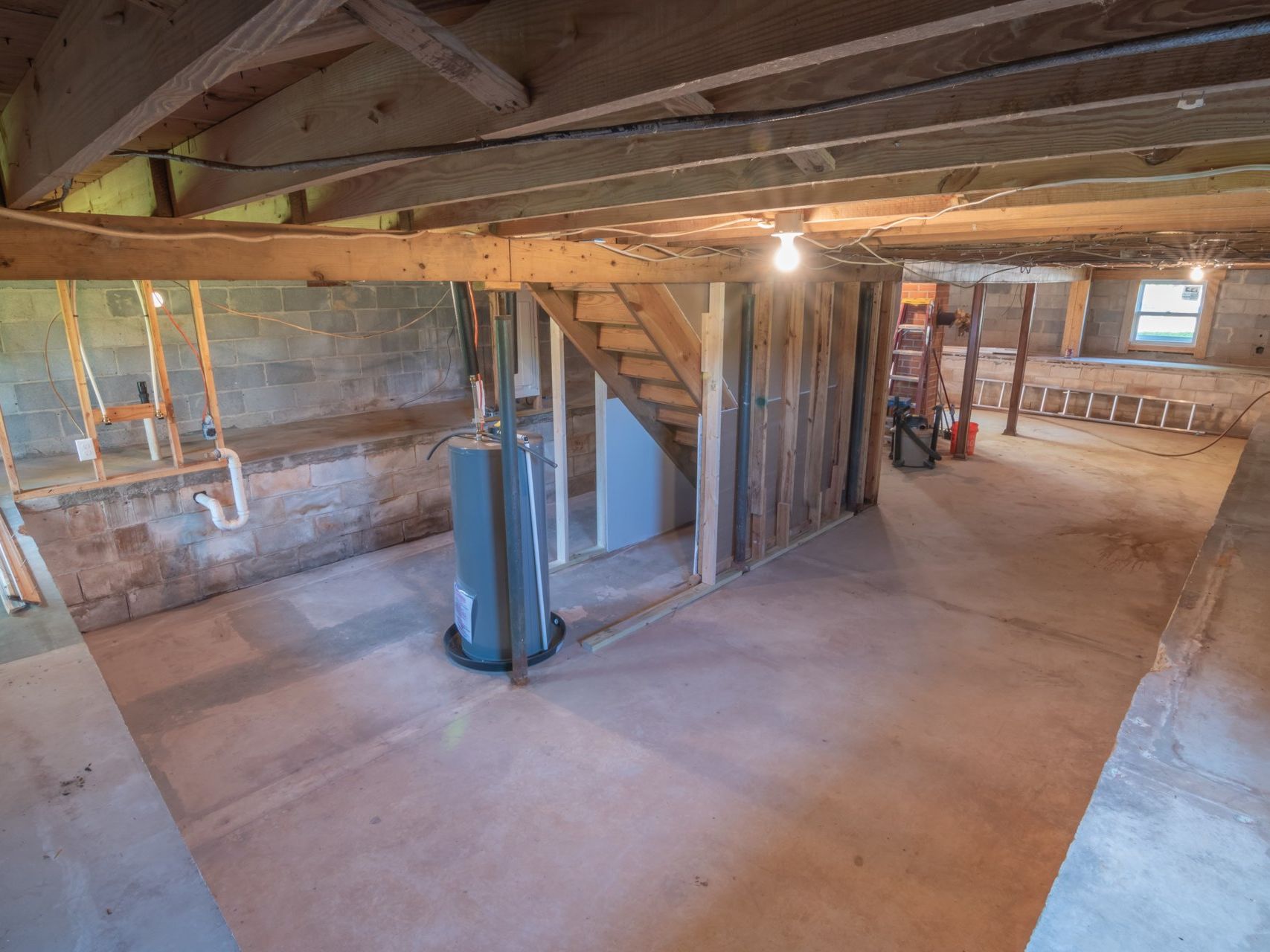 Big basement renovation