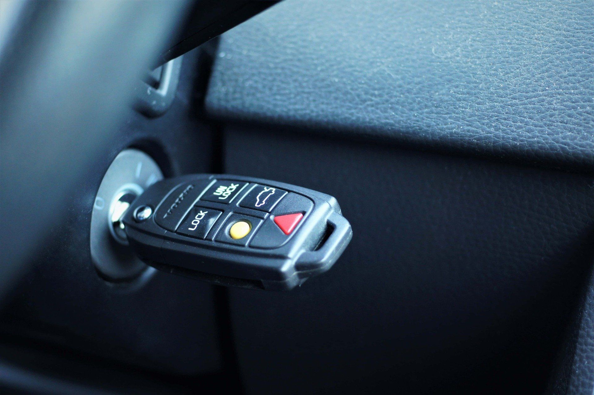 key in ignition switch