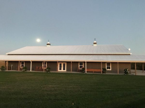 outside of wedding venue