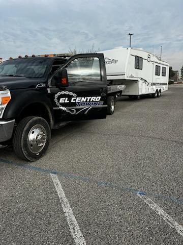 RV Transport, Towing to Repair Shop