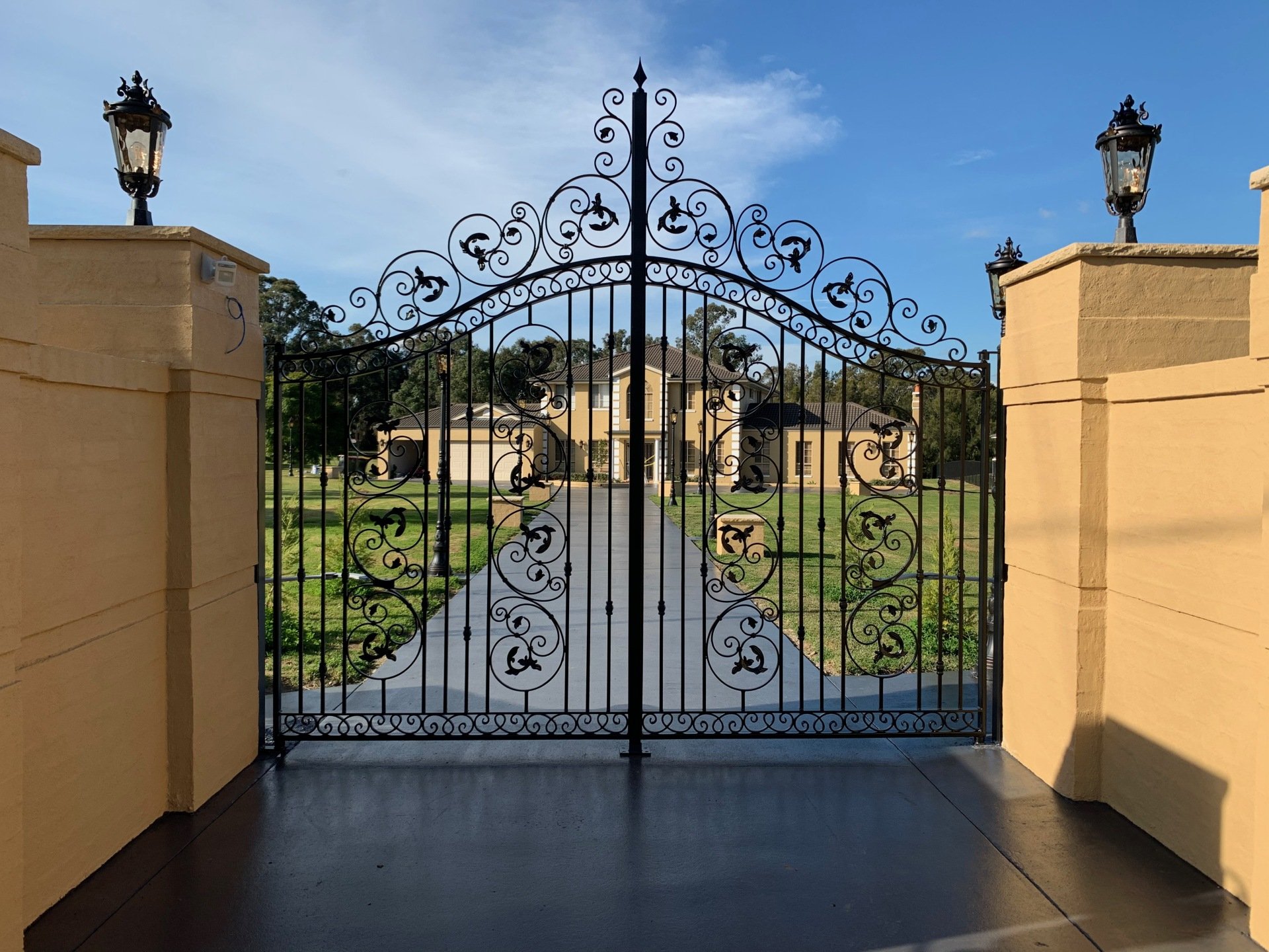 Wrought Iron Gates Sydney Durable Aluminium & Steel Gates