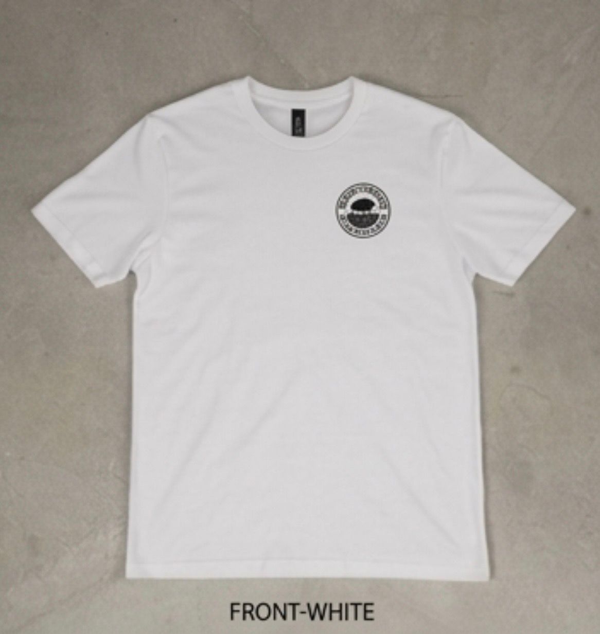 Foundation Brick & Bison Tee - WHITE