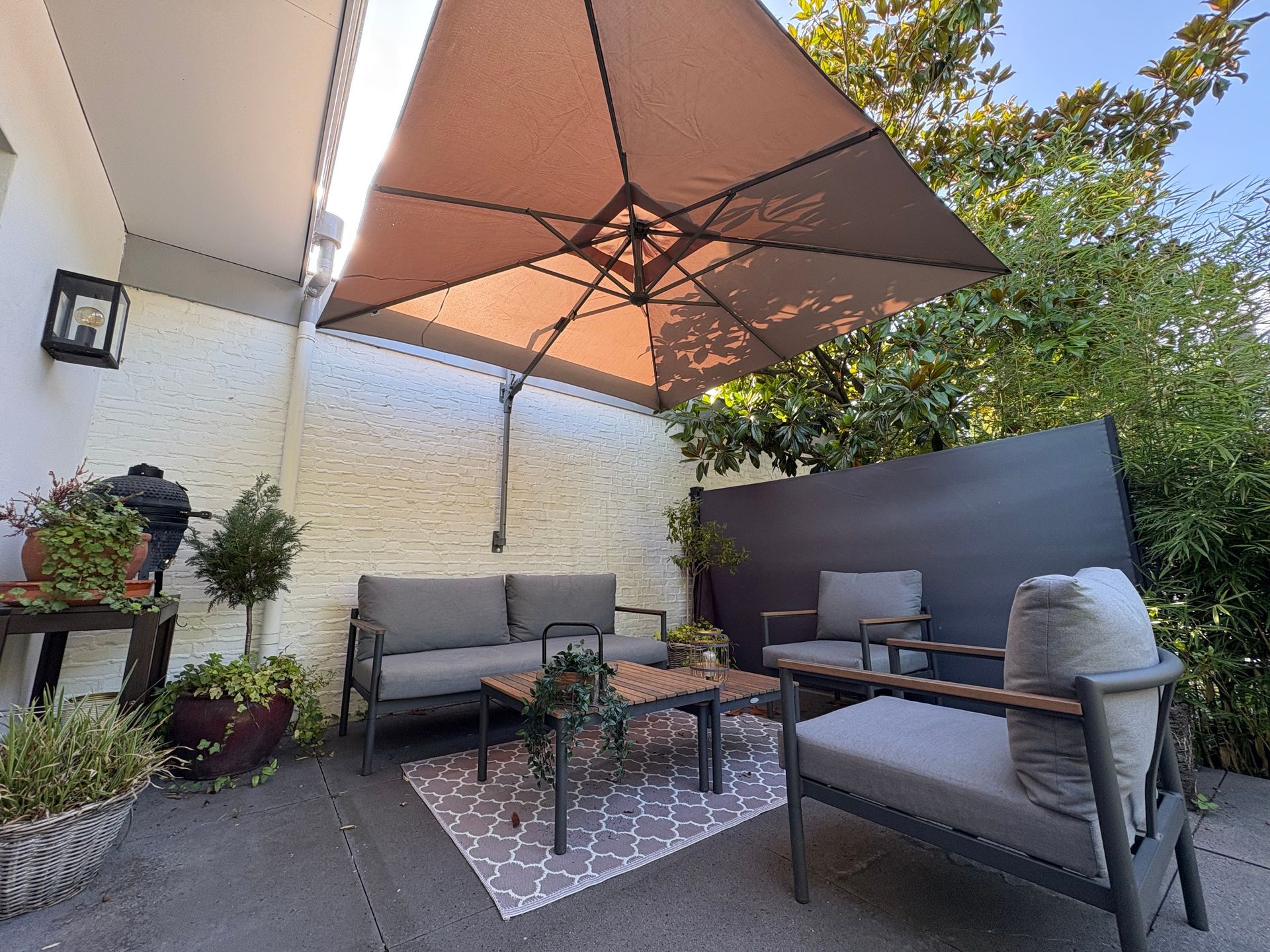 Relaxed terrace