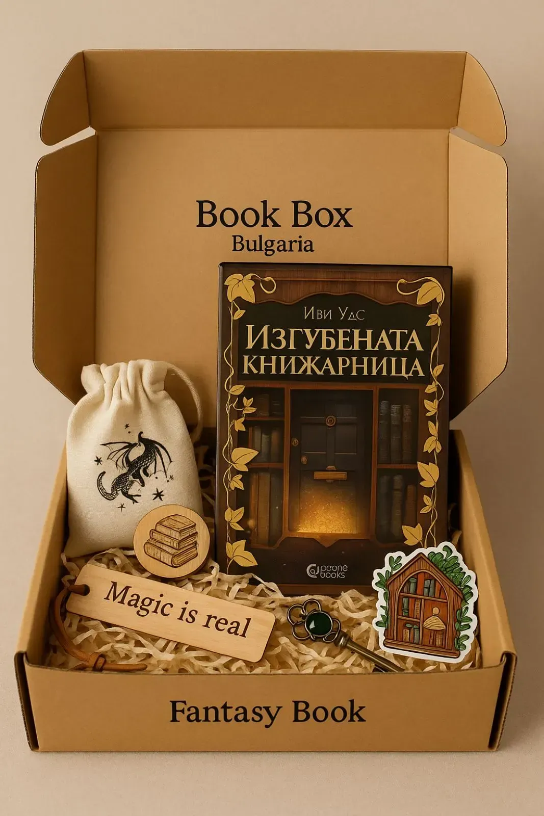Книжна кутия фентъзи книжни кутии българия