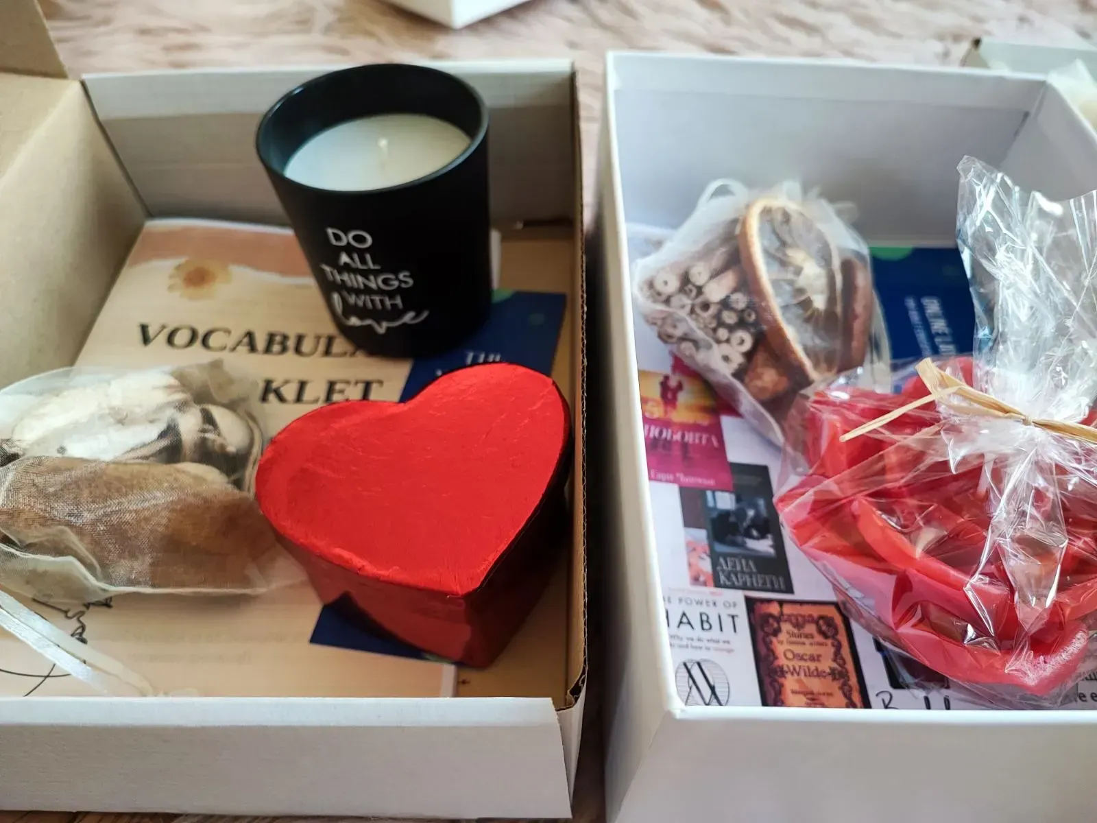 book box love книжна кутия любов подарък за повод