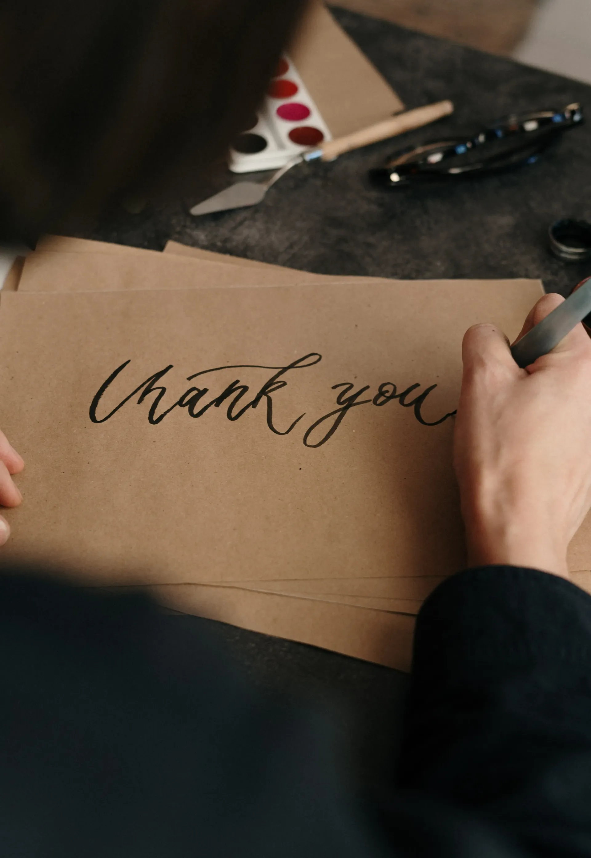 thank you for your purchase note