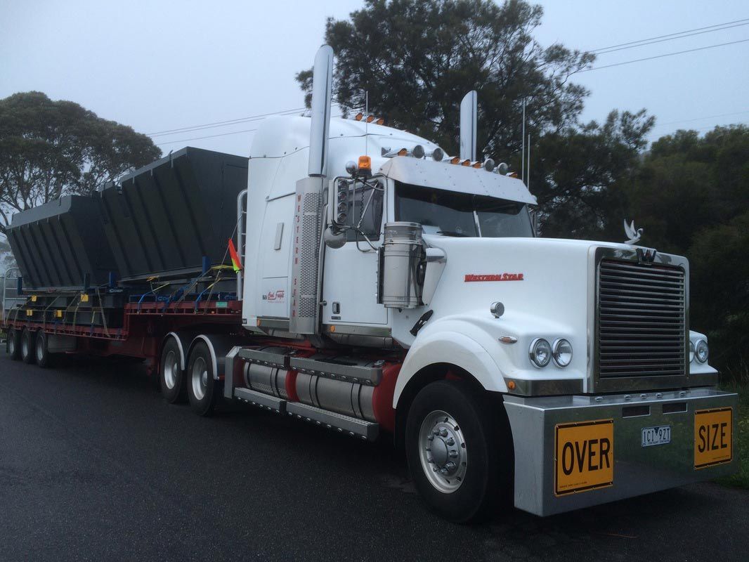 Blue Bonnet Semi Truck