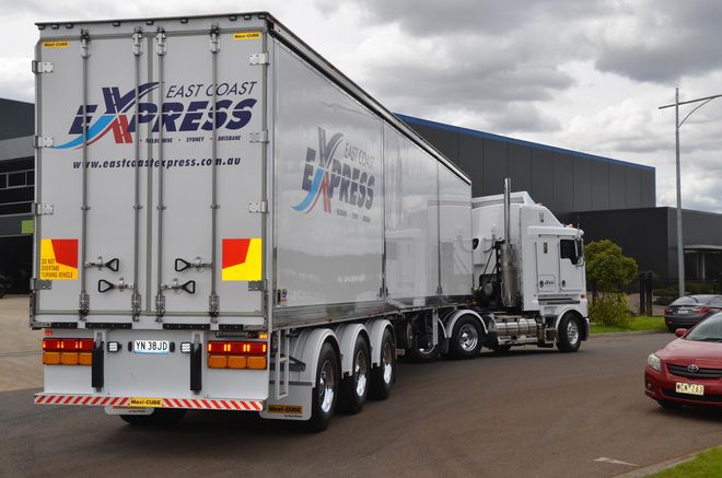 Cargo Truck on the Road