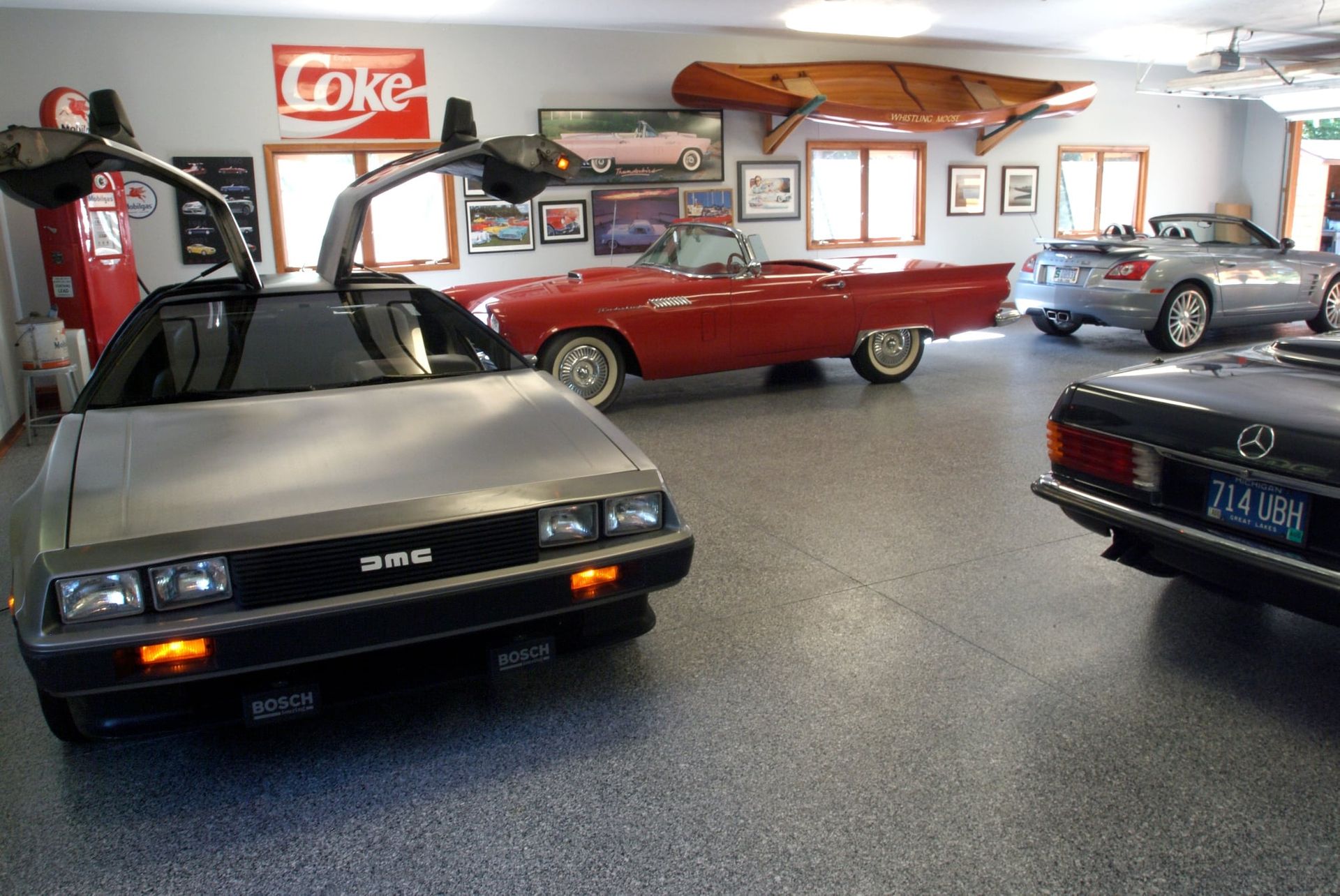 epoxy floor car showroom