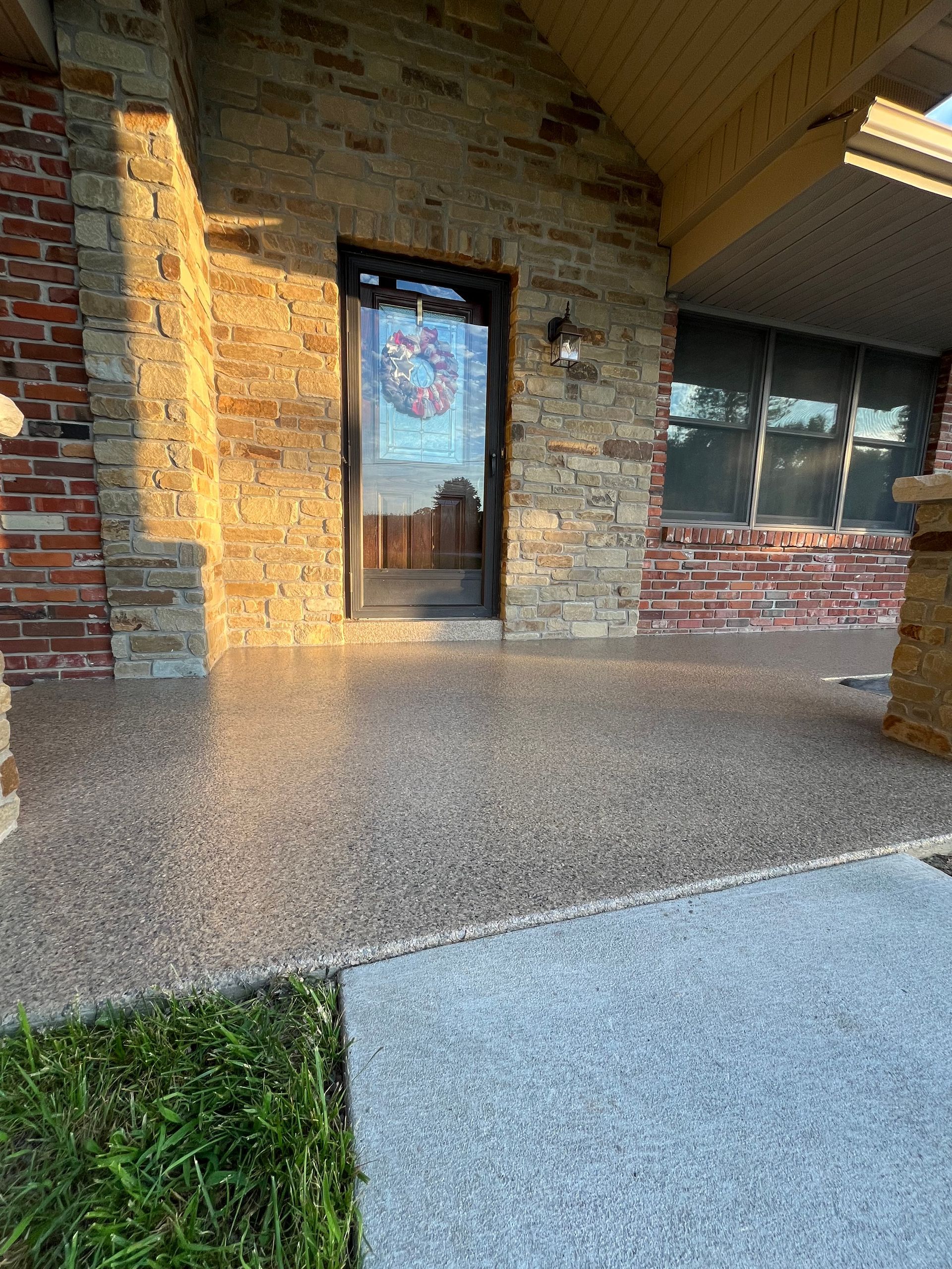 patio epoxy flooring