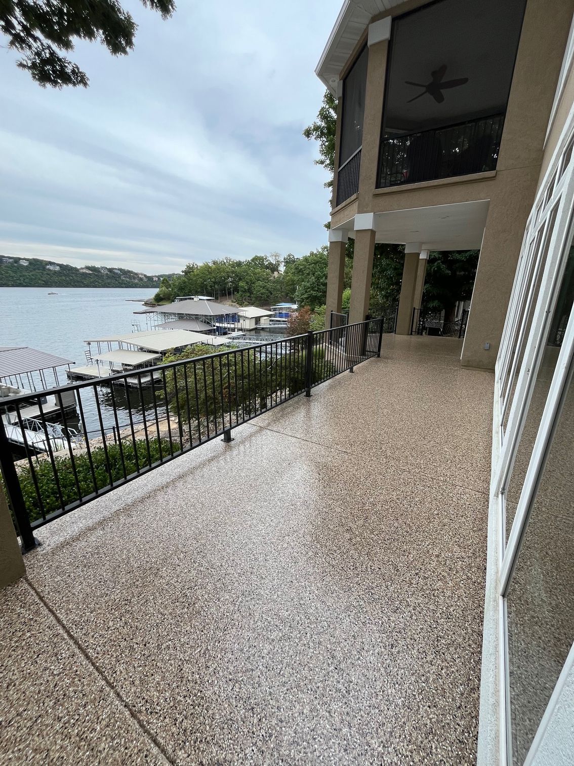 hot tub deck coating