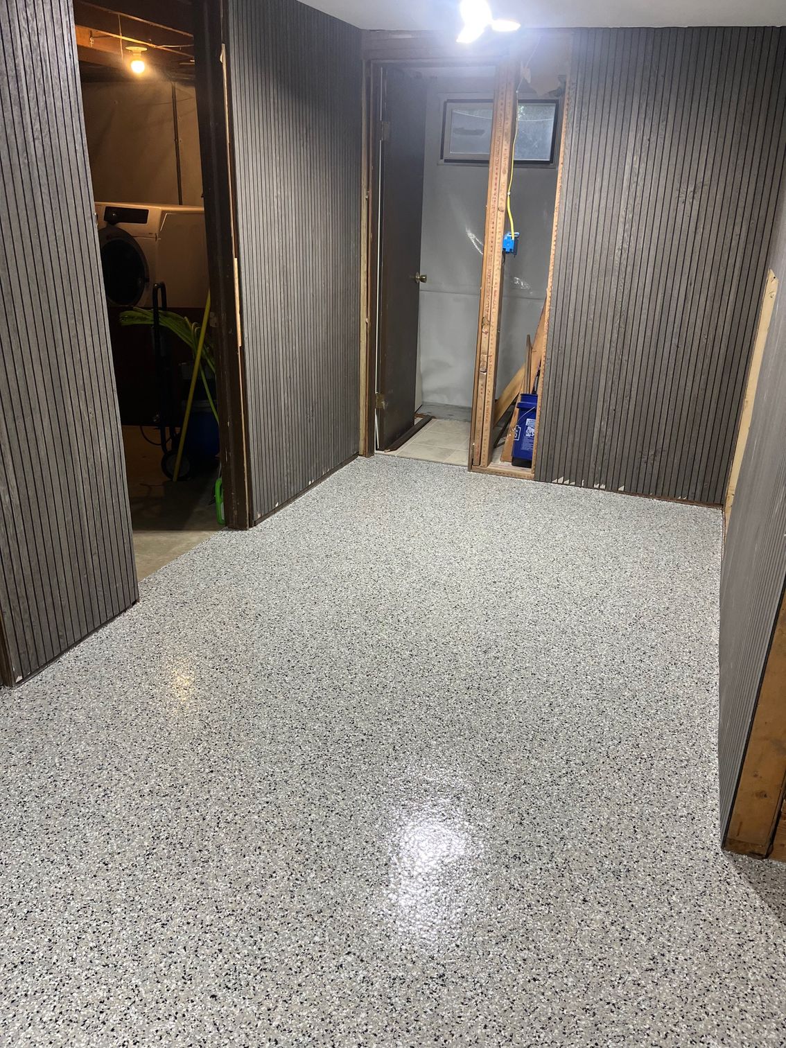 basement epoxy flooring