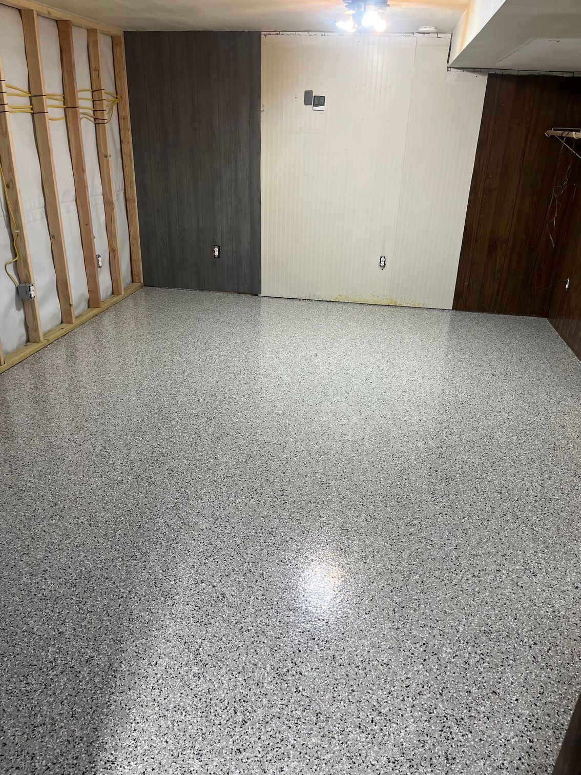 basement epoxy flooring