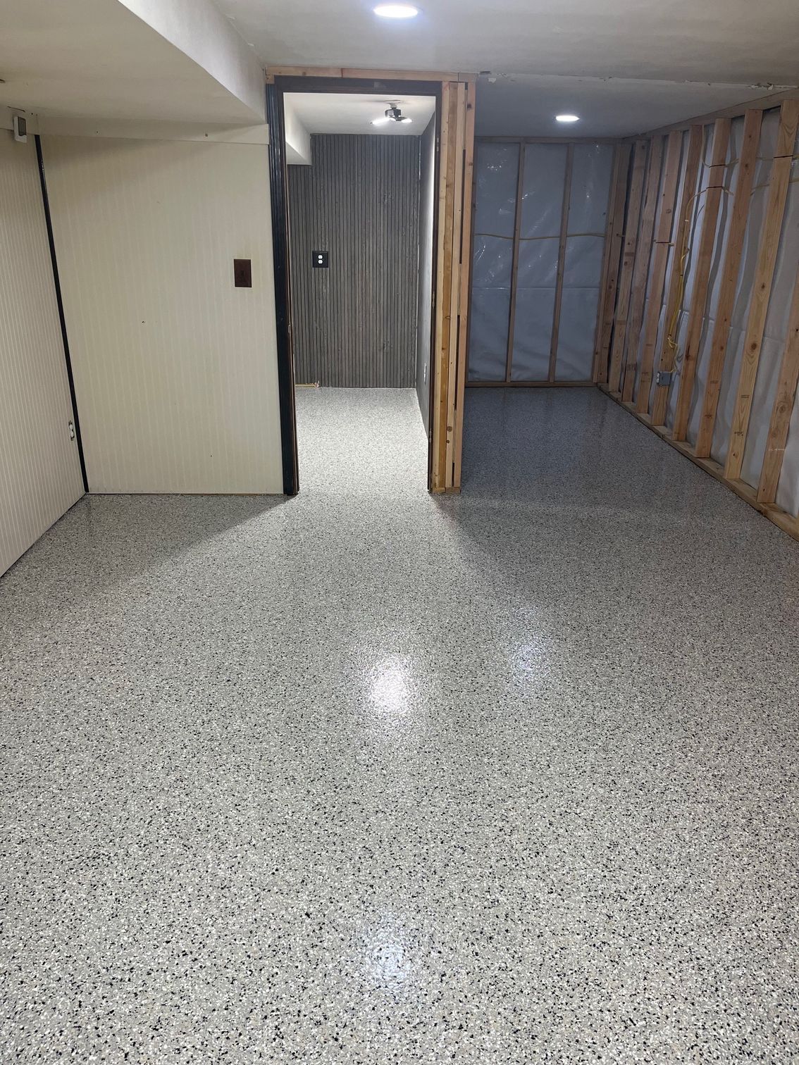basement epoxy flooring