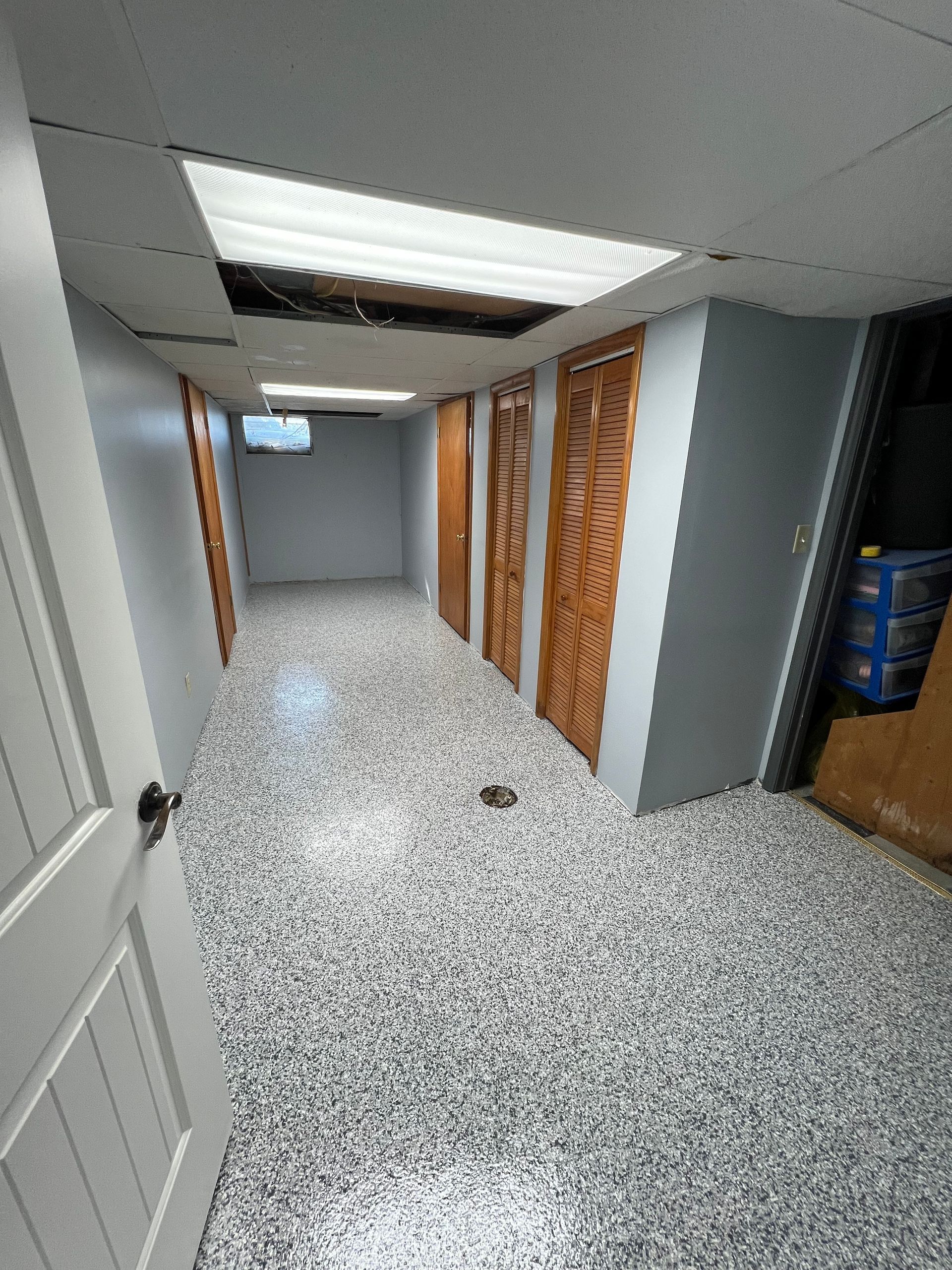basement epoxy flooring