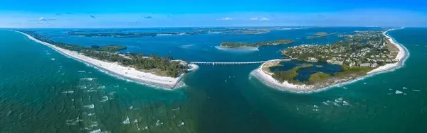 a bridge between two islands