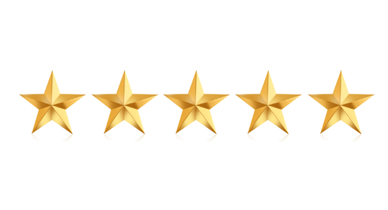 5 gold stars
