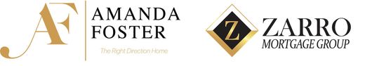 Amanda Foster and Zarro Mortgage logo