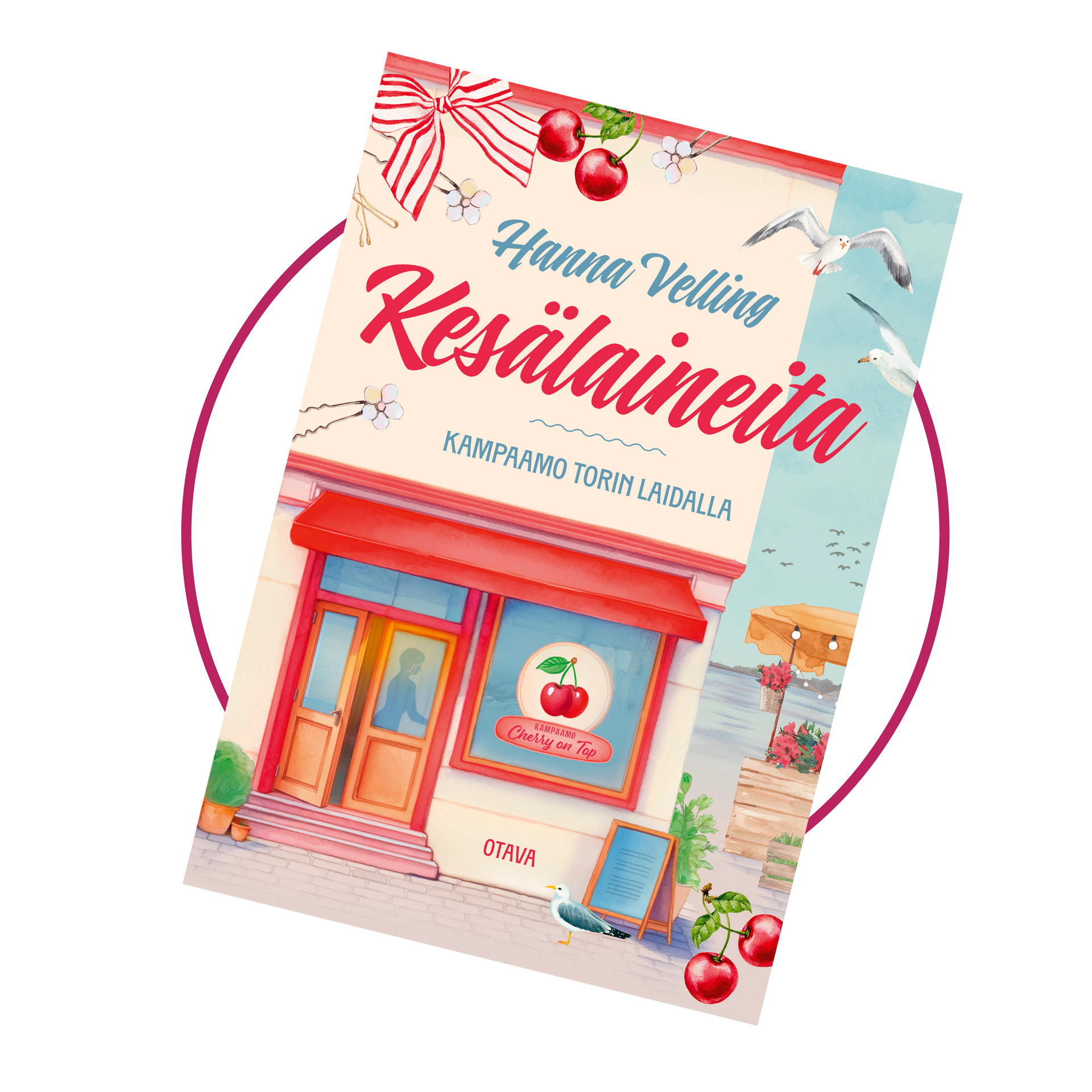 Kansikuva Hanna Vellingin kirjasta Kesälaineita.