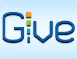 Logo: Blue word 