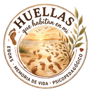 logotipo de huellas que habitan en mi