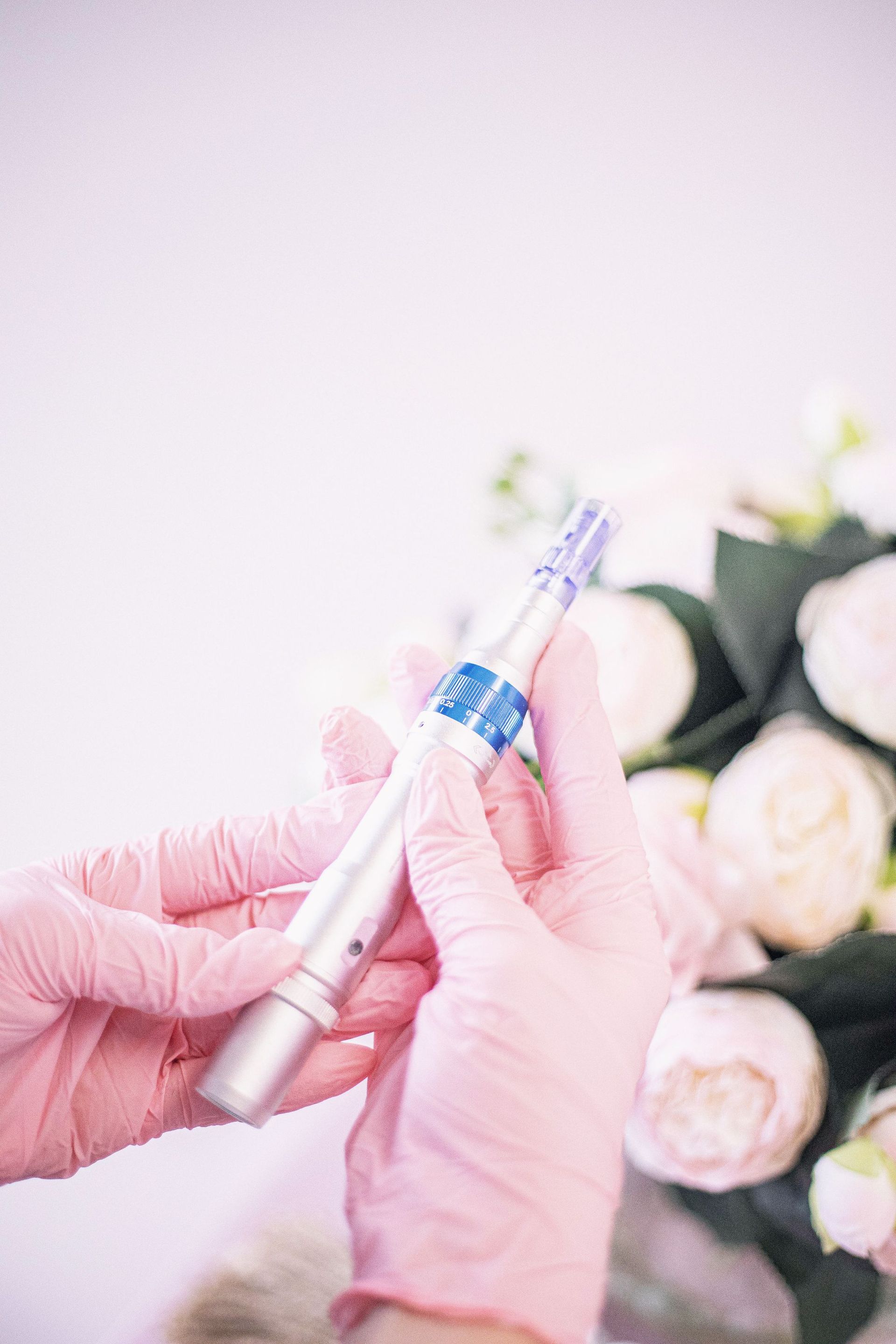 A microneedling treatment being performed at A to Z Wellness in Tampa