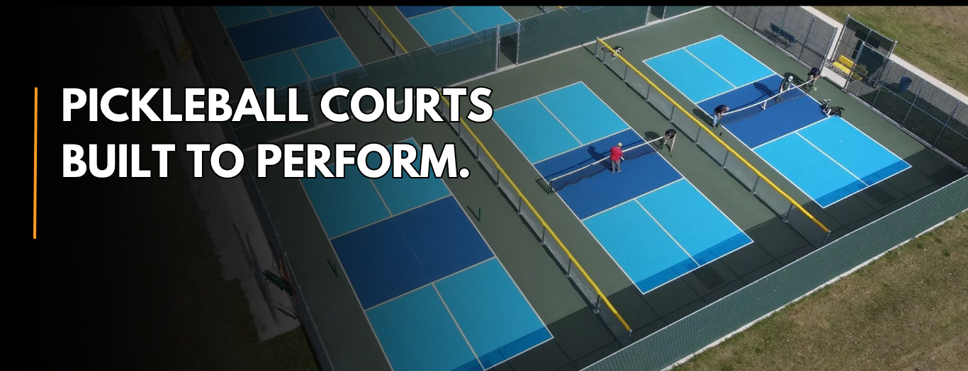 Outdoor Basketball Court Graphic