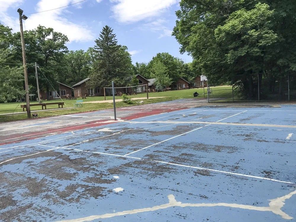 Tennis Court Before