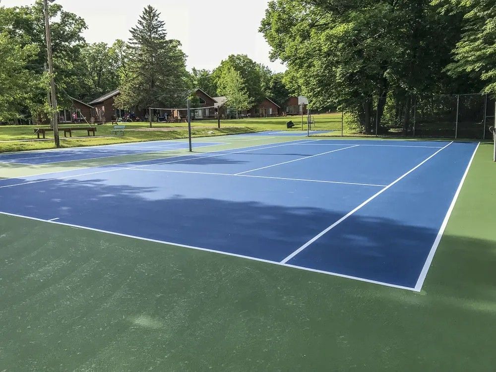 Tennis Court After