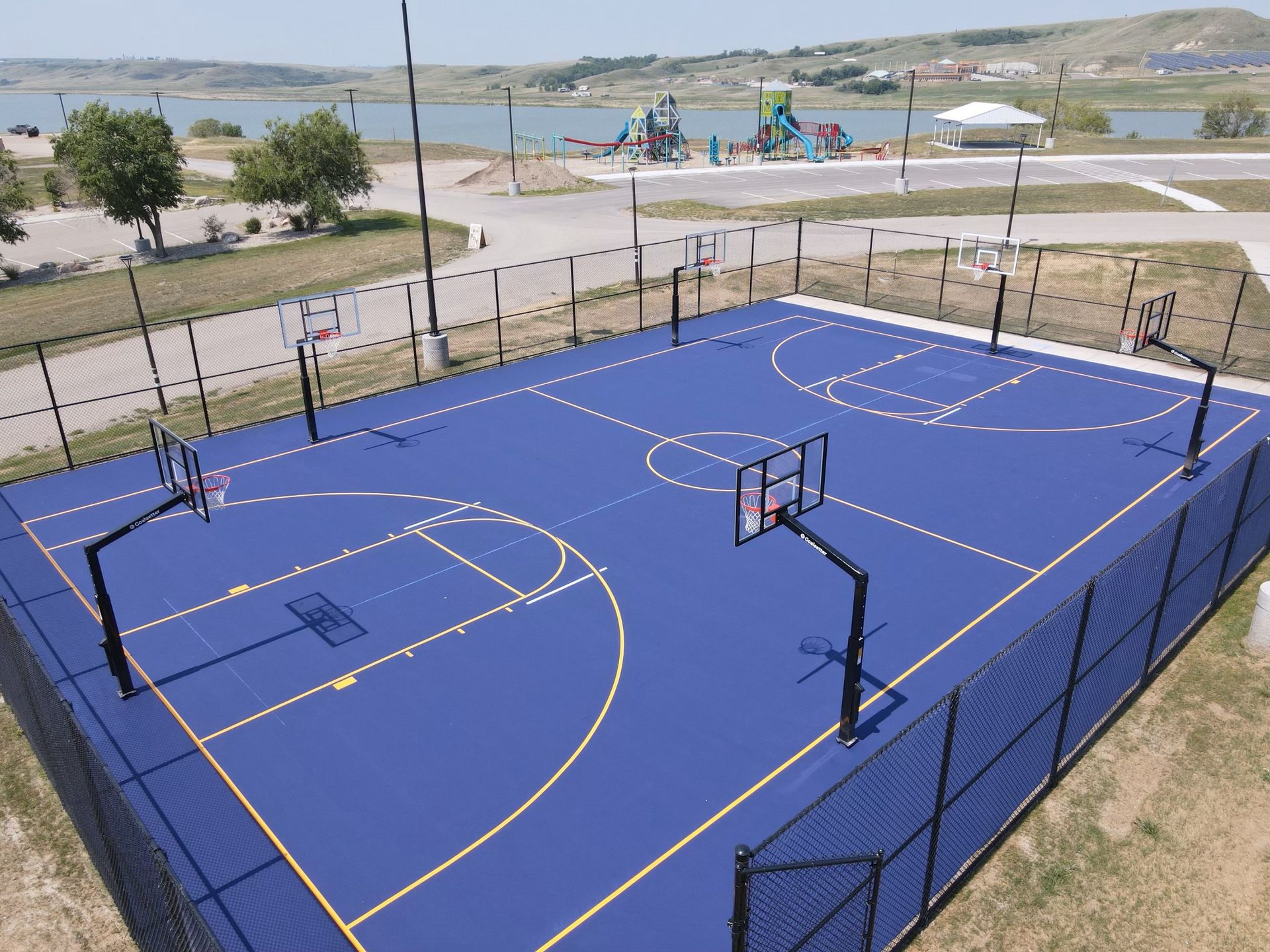 Outdoor Basketball Courts