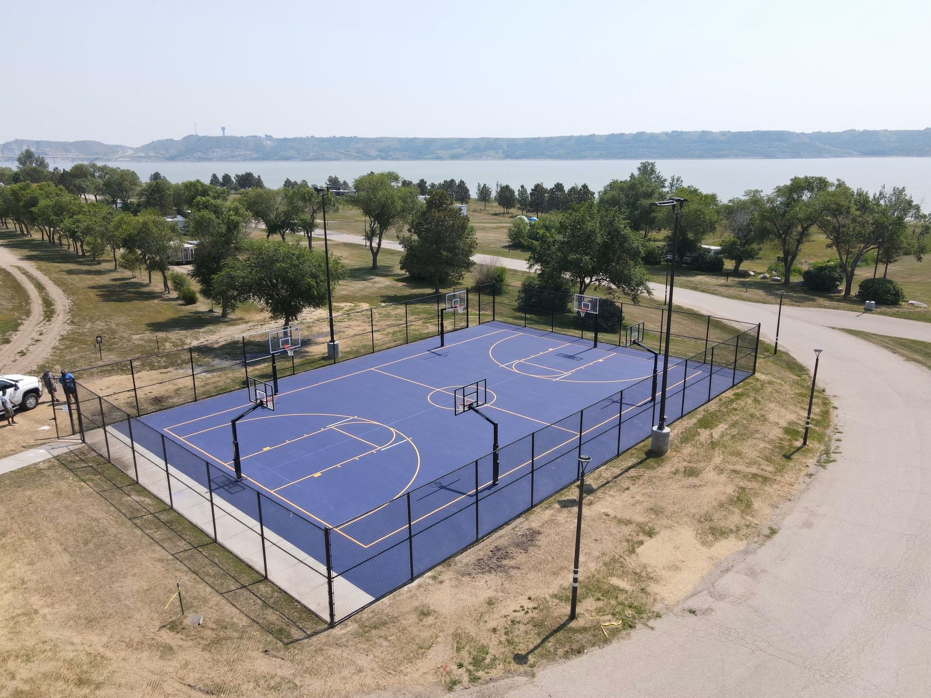 Outdoor Basketball Courts
