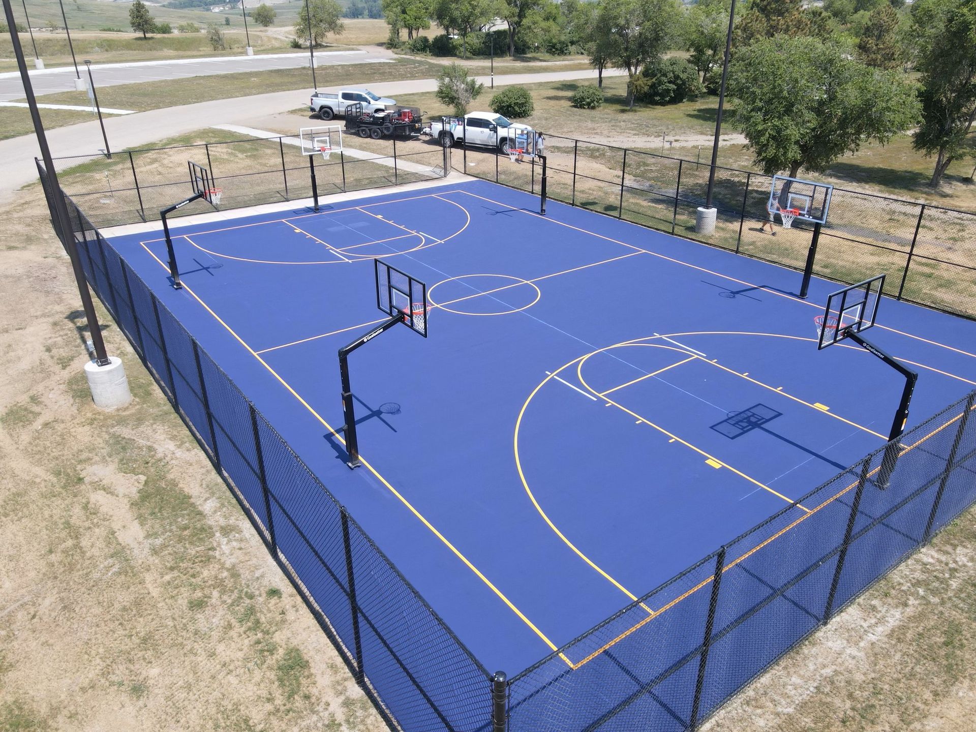 Outdoor Basketball Courts